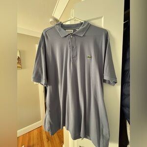 Lacoste Men's Light Blue Polo Shirt 3XL